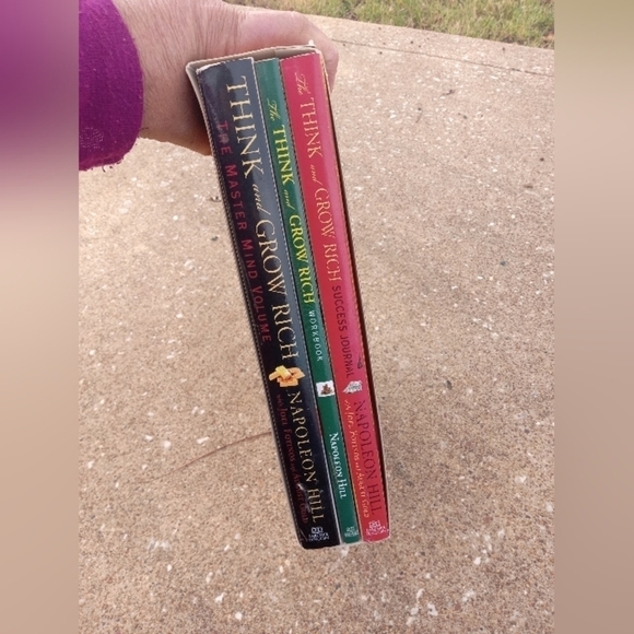 Think & Grow Rich 3 Volume Set by Napoleon Hill Money Finances Success - Picture 2 of 5